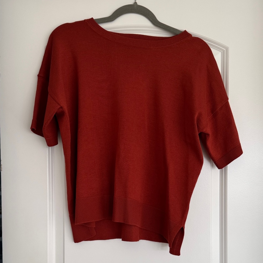 Cable & Gauge Red Blouse